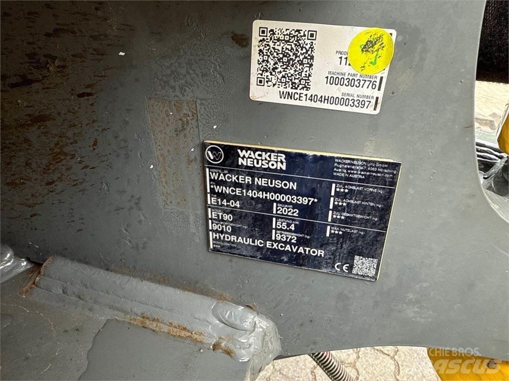 Wacker Neuson ET90 Vikšriniai ekskavatoriai
