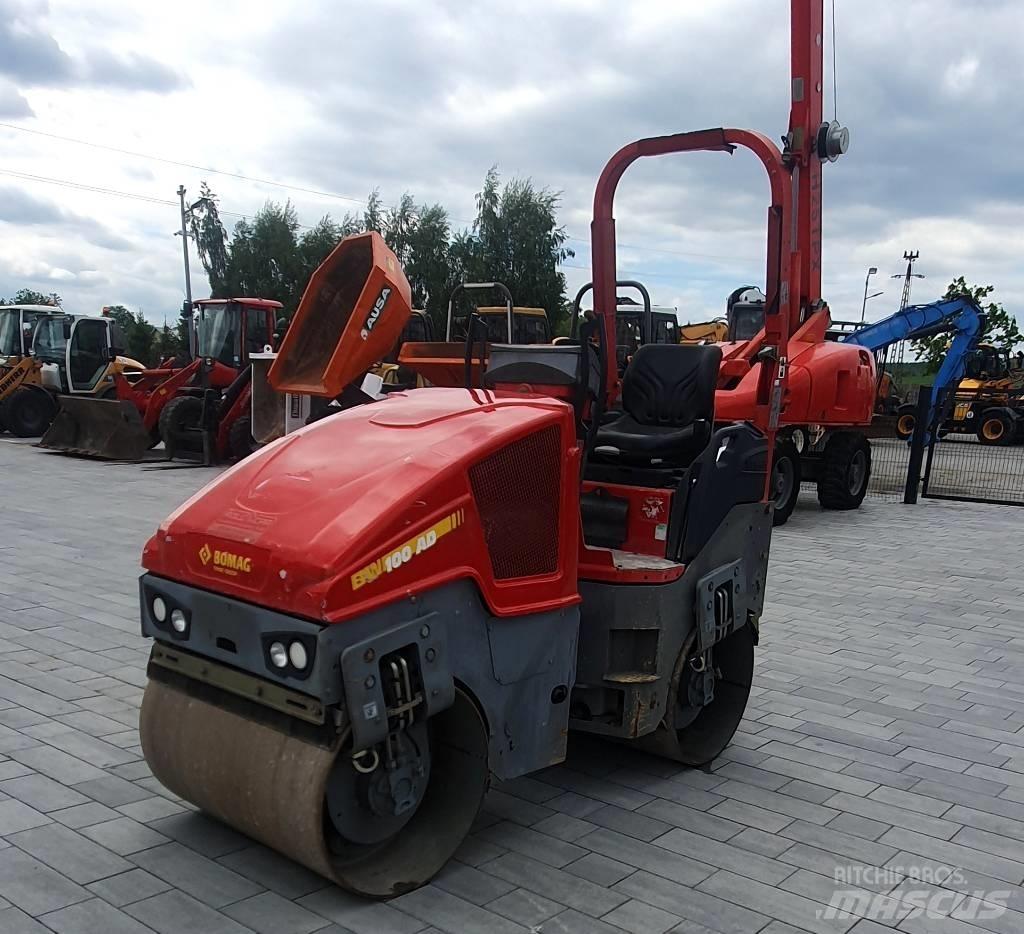 Bomag BW 100 AD-5 Porinių būgnų volai