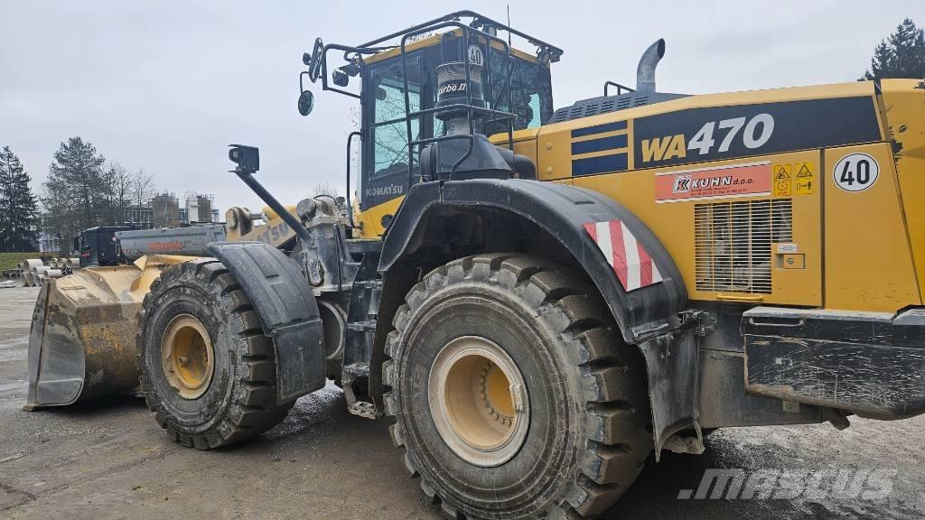 Komatsu WA 470-8 Naudoti ratiniai krautuvai