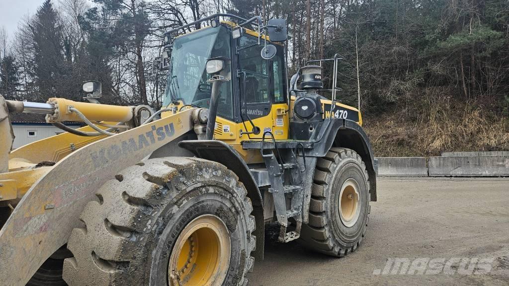 Komatsu WA 470-8 Naudoti ratiniai krautuvai