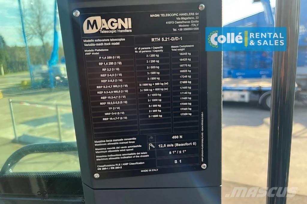 Magni RTH 5.21 | 2025 Teleskopiniai krautuvai