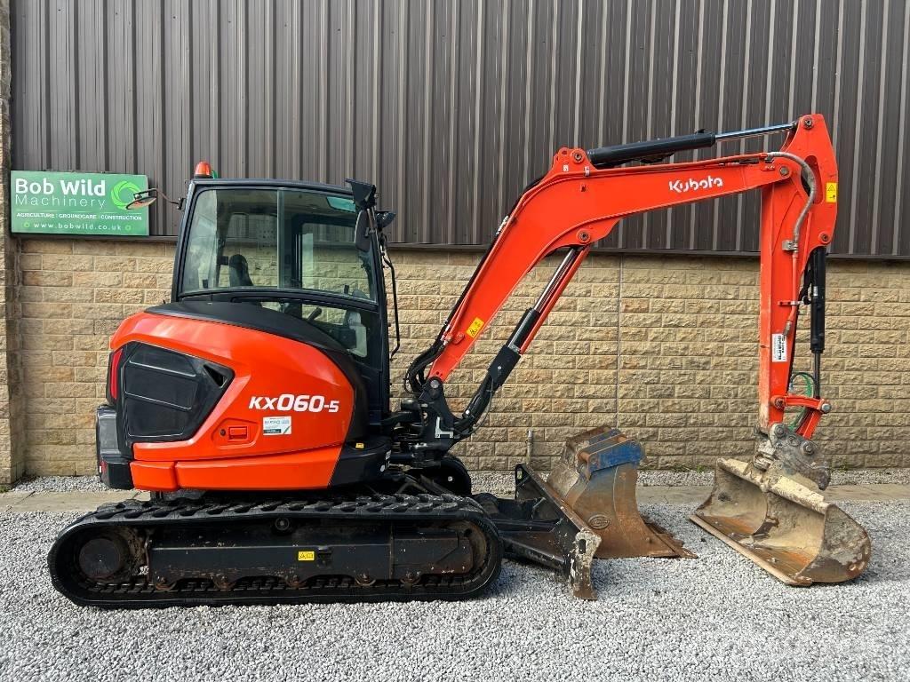 Kubota KX060-4 Mini ekskavatoriai < 7 t