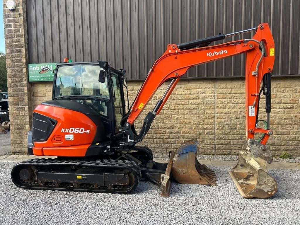 Kubota KX060-4 Mini ekskavatoriai < 7 t