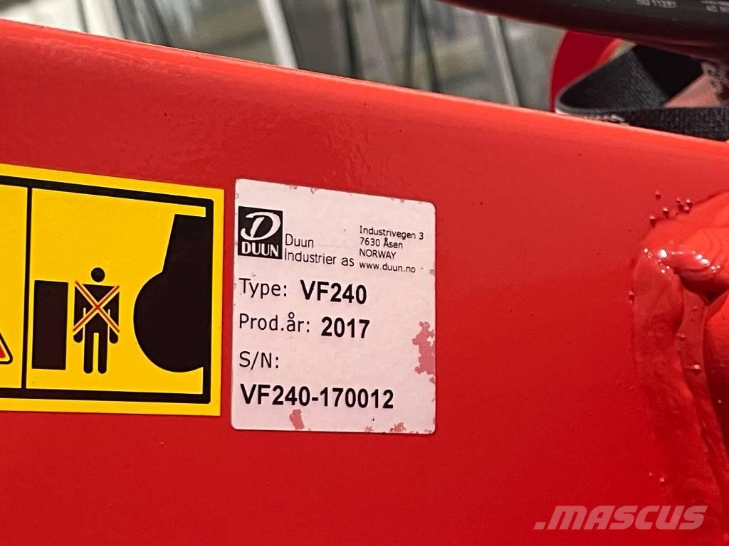 Duun VF 240 Sniego pūstuvai