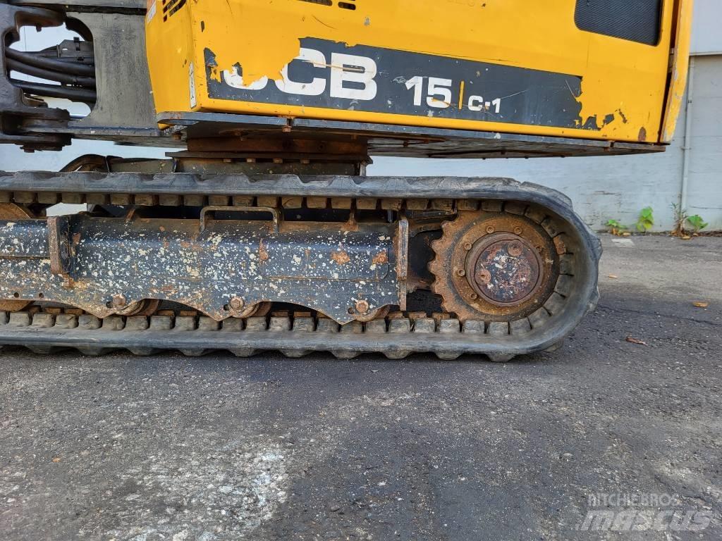 JCB 15 C-1 Mini ekskavatoriai < 7 t