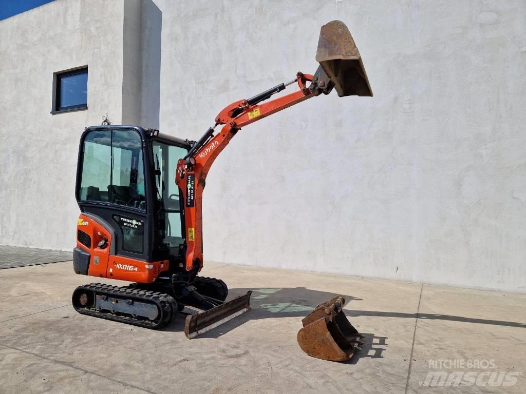 Kubota KX 016-4  P334 Mini ekskavatoriai < 7 t