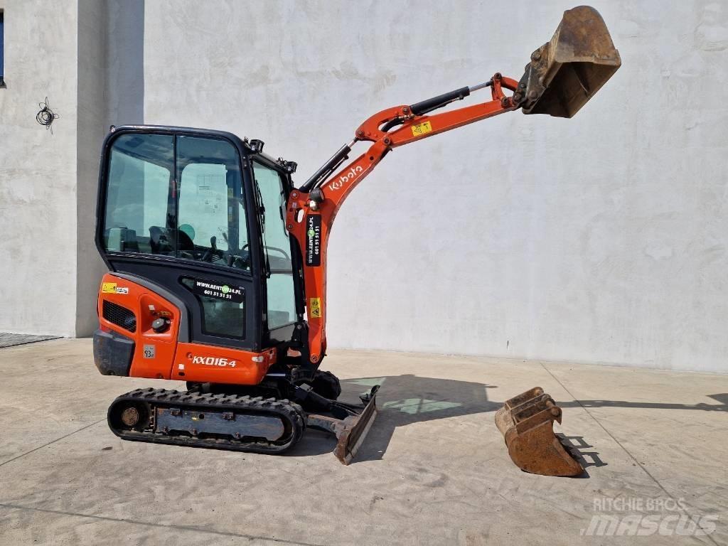 Kubota KX 016-4  P334 Mini ekskavatoriai < 7 t