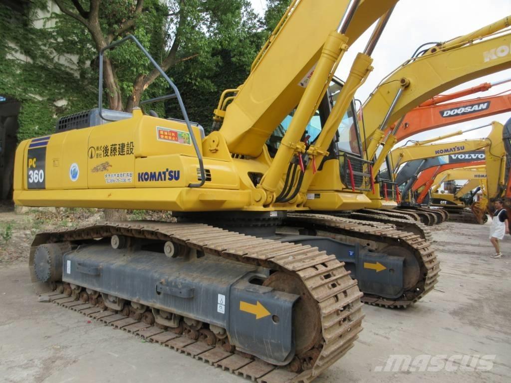 Komatsu PC 360-7 Vikšriniai ekskavatoriai