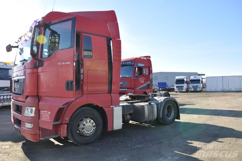 MAN TGX18.440 4X2 Naudoti vilkikai