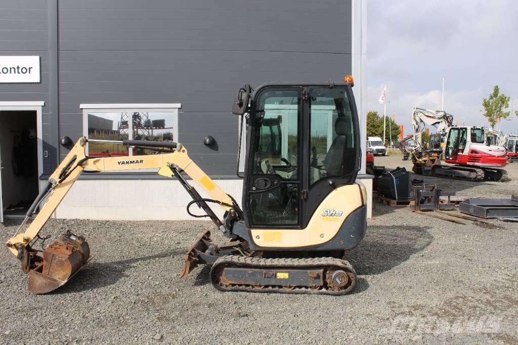 Yanmar SV 18 Mini ekskavatoriai < 7 t