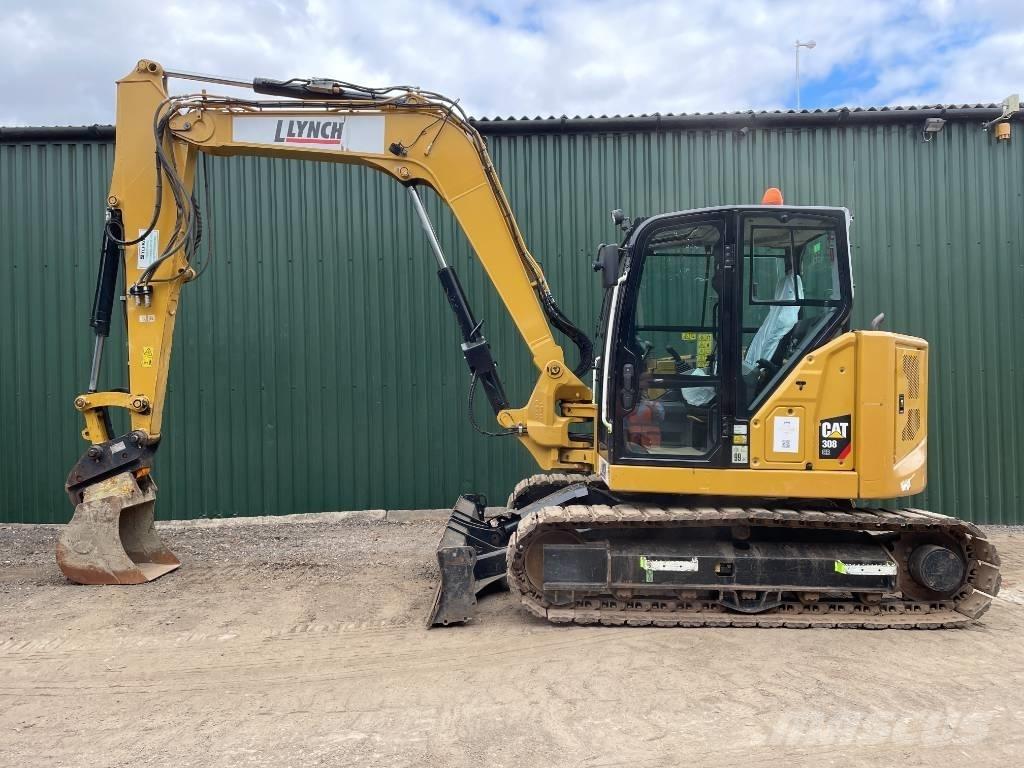 CAT 308 Vidutinės galios ekskavatoriai 7-12 t
