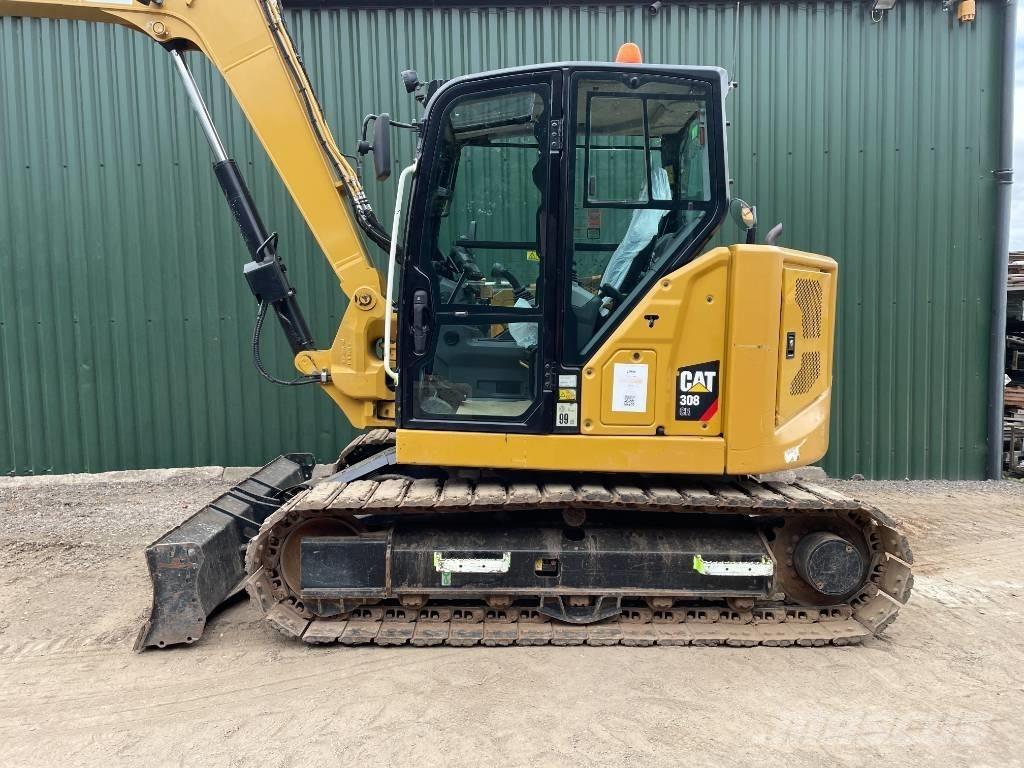 CAT 308 Vidutinės galios ekskavatoriai 7-12 t