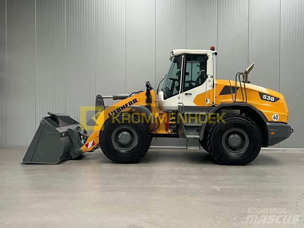 Liebherr L 538 Naudoti ratiniai krautuvai