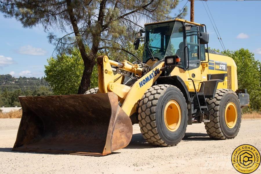 Komatsu WA 270 Naudoti ratiniai krautuvai