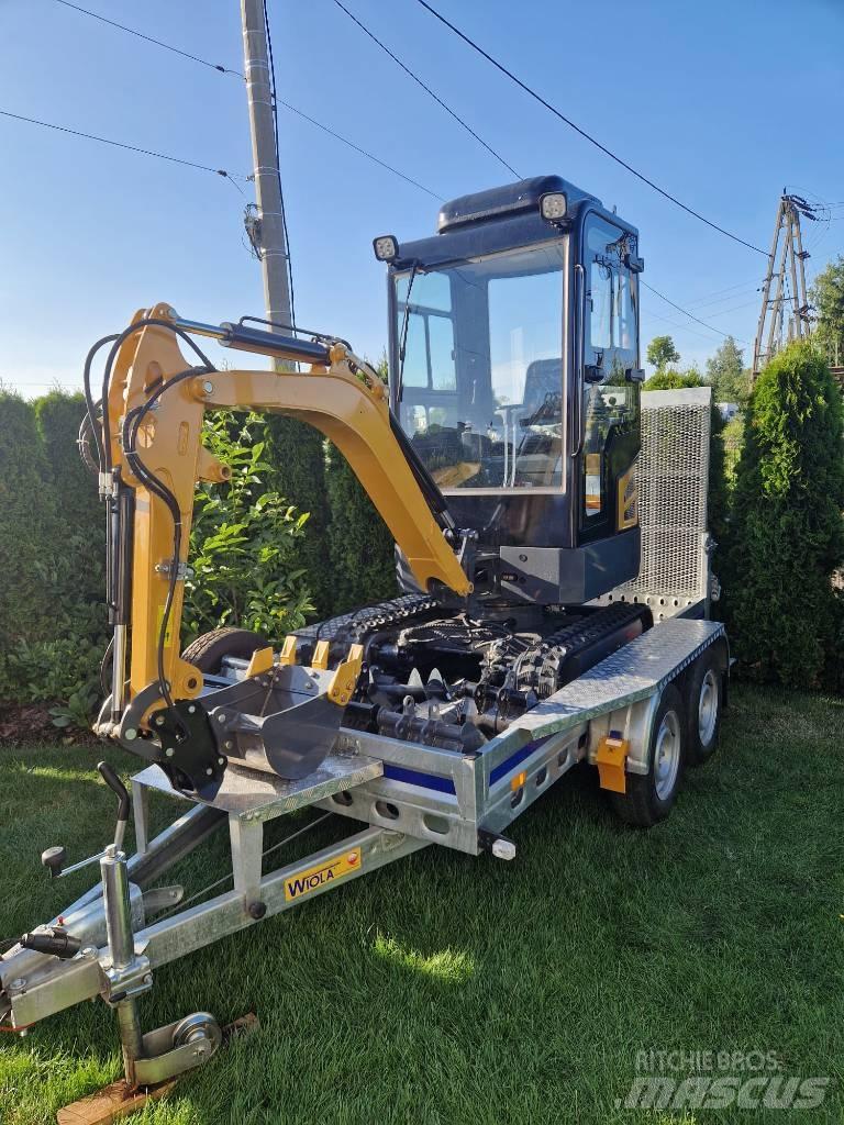  Jining Fulton FL-18T Mini ekskavatoriai < 7 t