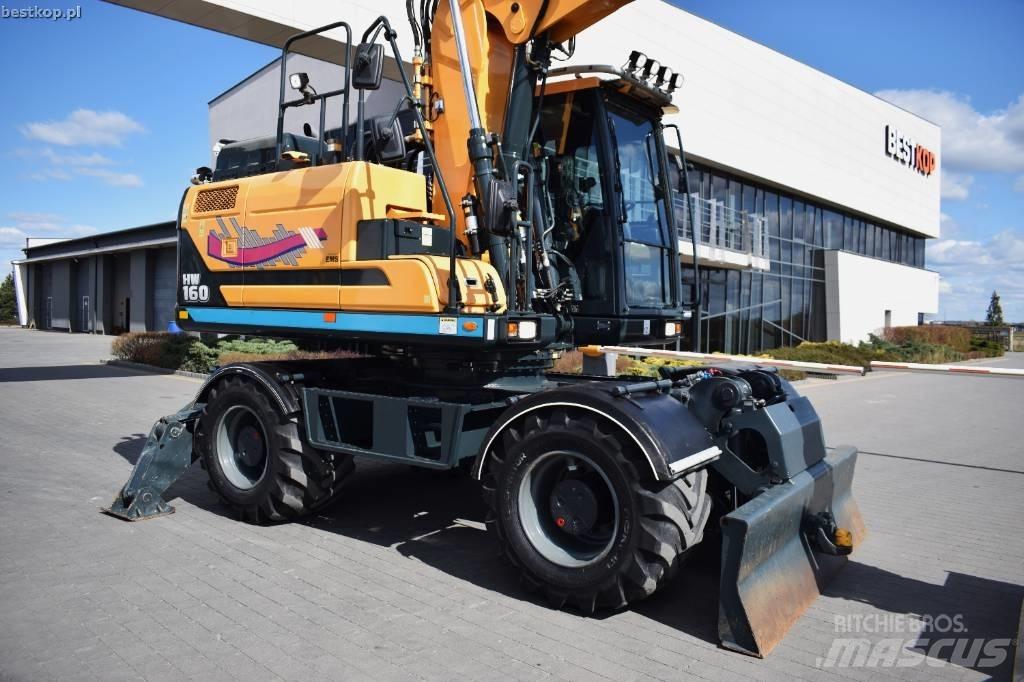 Hyundai HW 160 Ratiniai ekskavatoriai