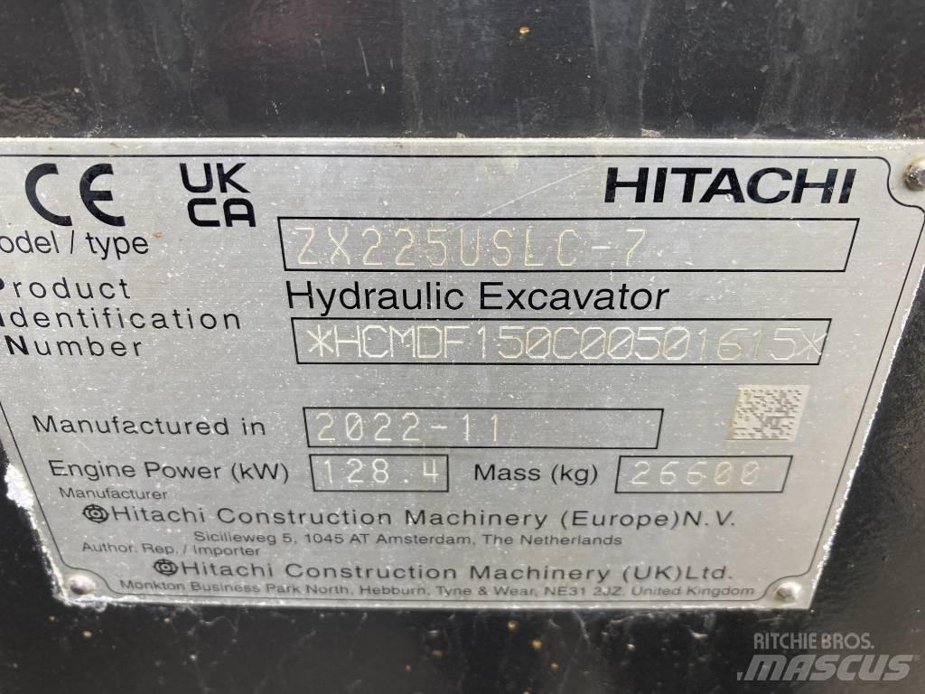Hitachi ZX 225 US LC Vikšriniai ekskavatoriai