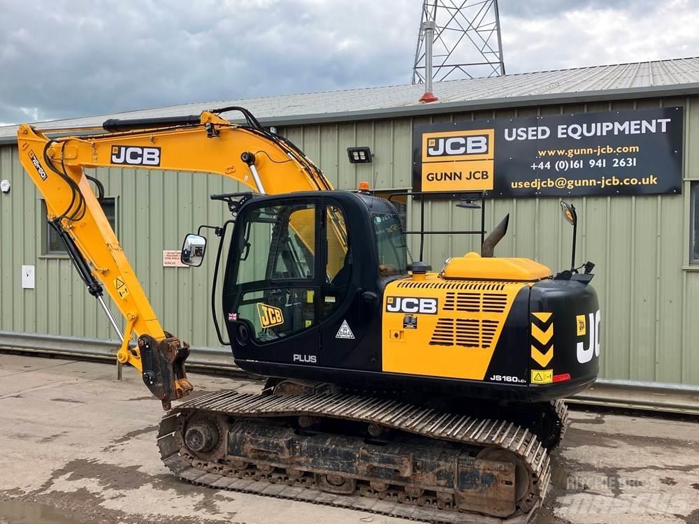 JCB JS160 Vikšriniai ekskavatoriai
