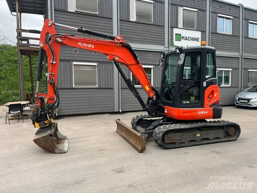 Kubota U 55-4 Mini ekskavatoriai < 7 t