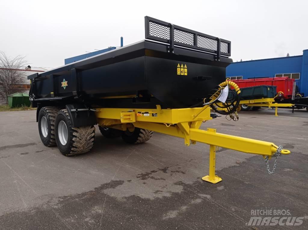 ERT E18 Dumper Savivartės priekabos
