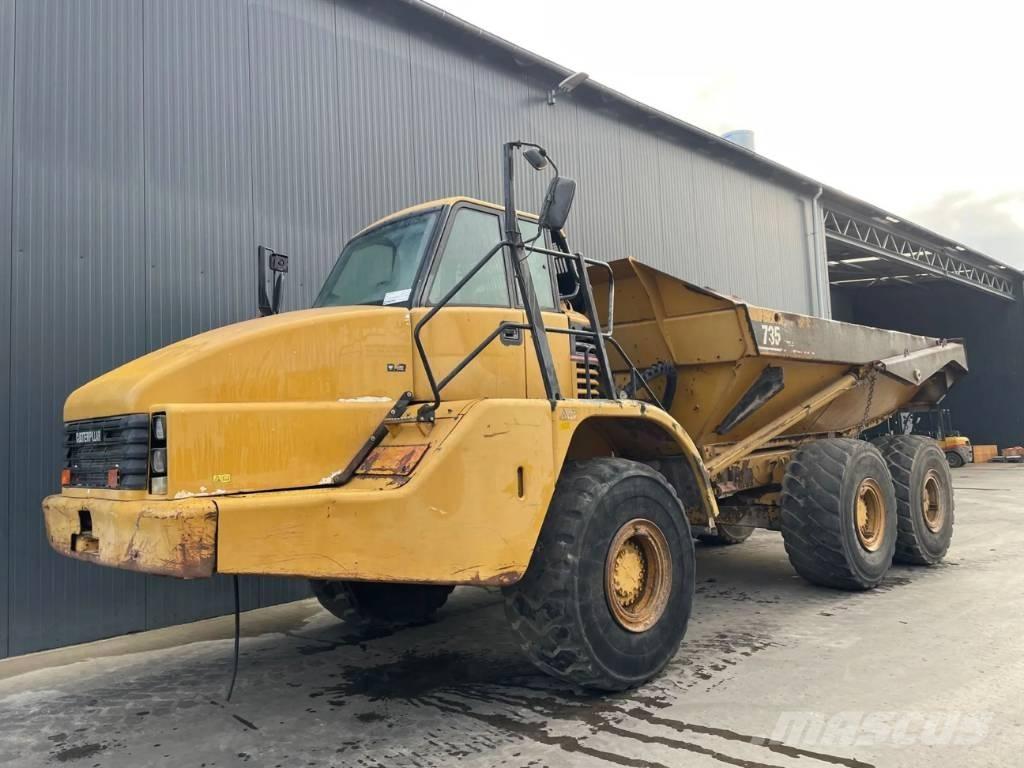 CAT 735 Karjeriniai savivarčiai