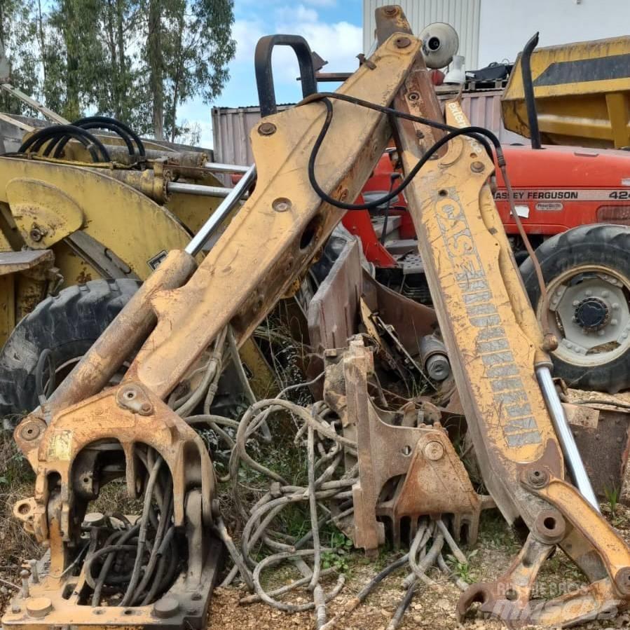 CASE 580 SK Sijos ir savivarčiai