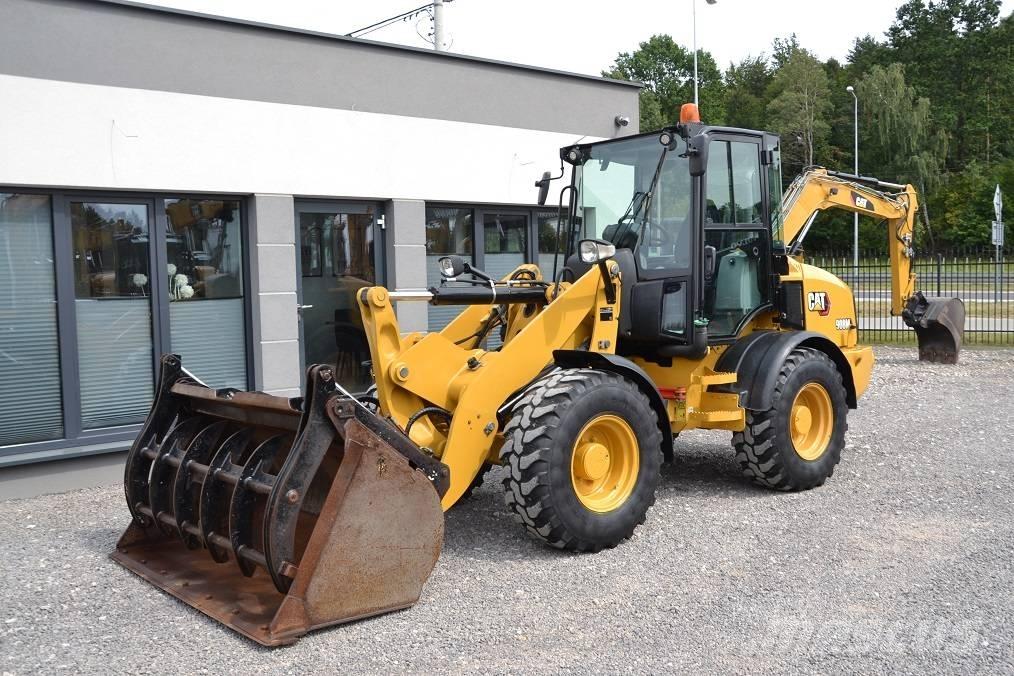 CAT 908 M Naudoti ratiniai krautuvai