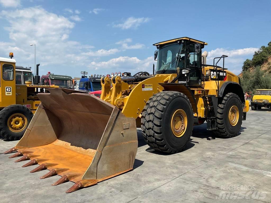 CAT 980M Naudoti ratiniai krautuvai