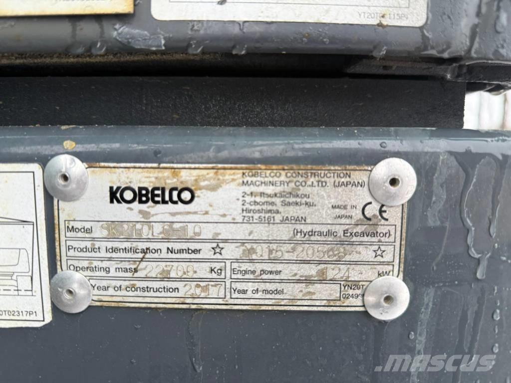 Kobelco SK 210 LC-10 Vikšriniai ekskavatoriai