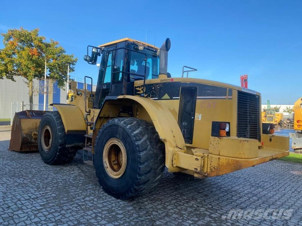 CAT 972G NVT Naudoti ratiniai krautuvai