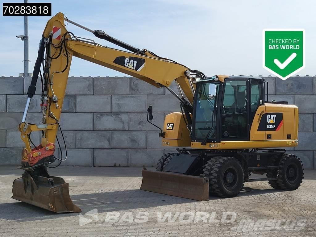 CAT M314 F Ratiniai ekskavatoriai
