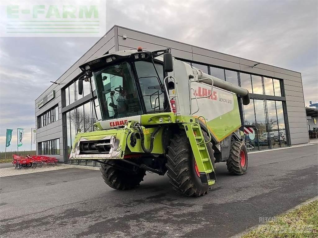 CLAAS lexion 570 Derliaus nuėmimo kombainai