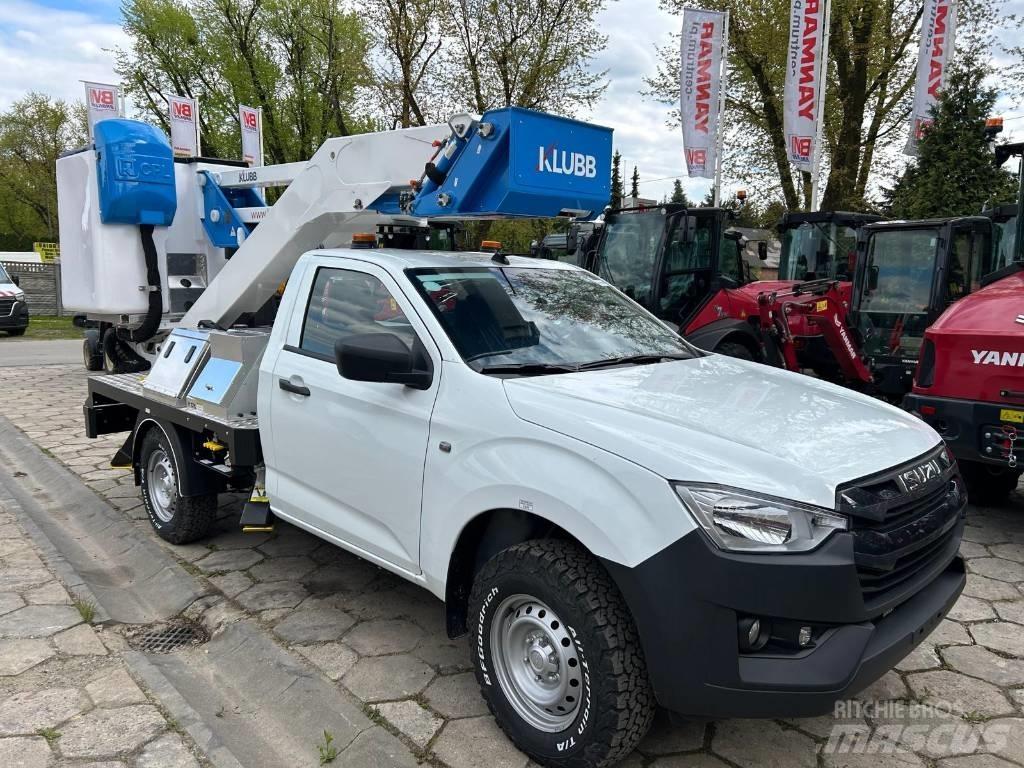Klubb KAT42 Ant vilkikų montuojamos kėlimo platformos