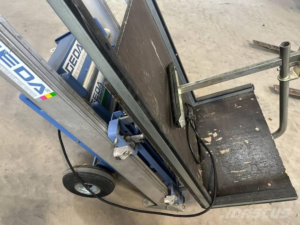 Geda Comfort 250 Gervės, keltuvai ir medžiagų kėlimo įranga
