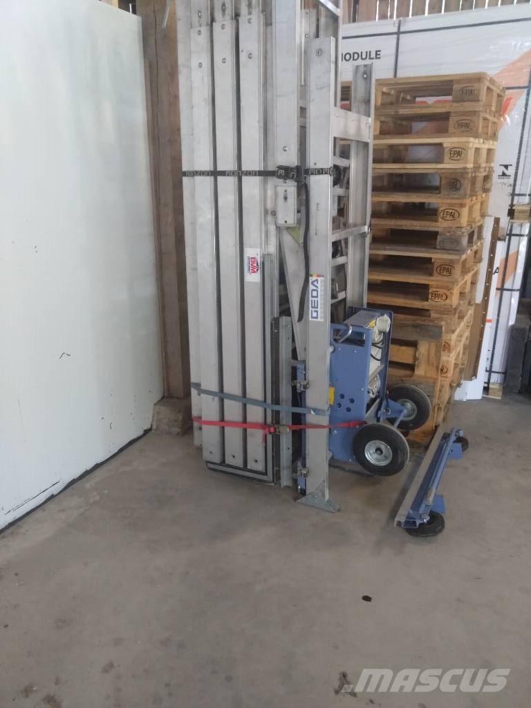 Geda Comfort 250 Gervės, keltuvai ir medžiagų kėlimo įranga