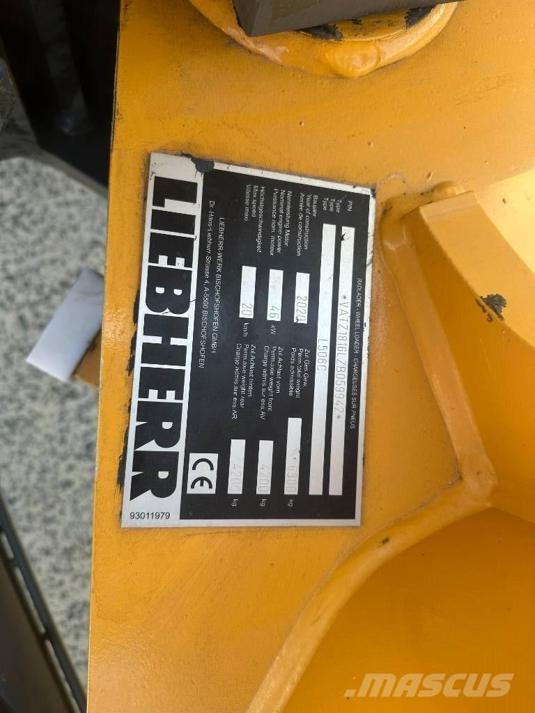 Liebherr L 506 Naudoti ratiniai krautuvai