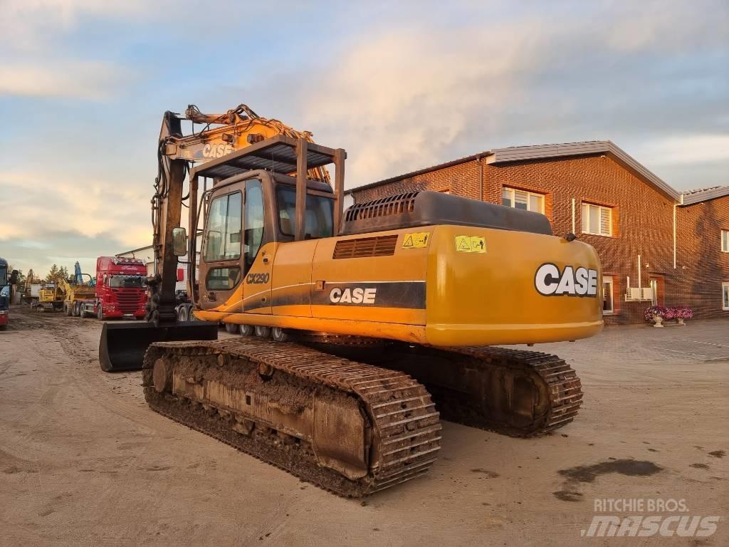 CASE CX 290 LC Vikšriniai ekskavatoriai