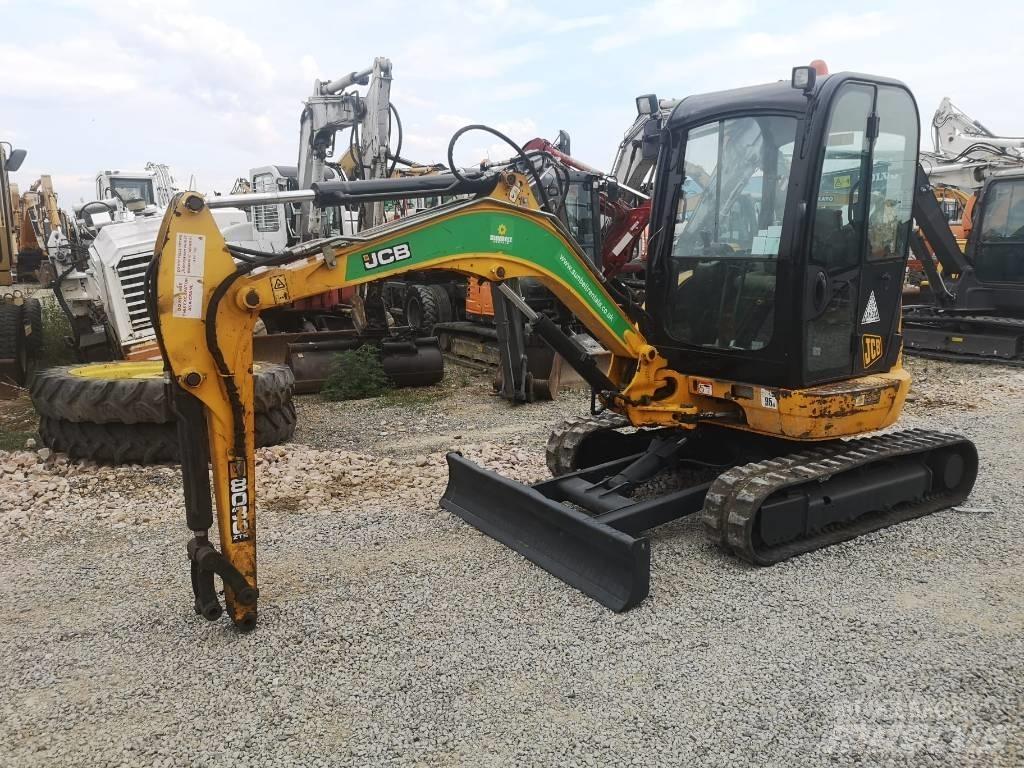JCB 8030 Mini ekskavatoriai < 7 t