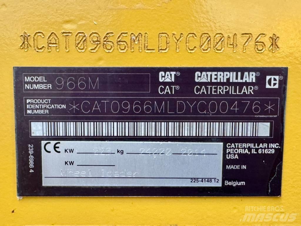 CAT 966 M Naudoti ratiniai krautuvai