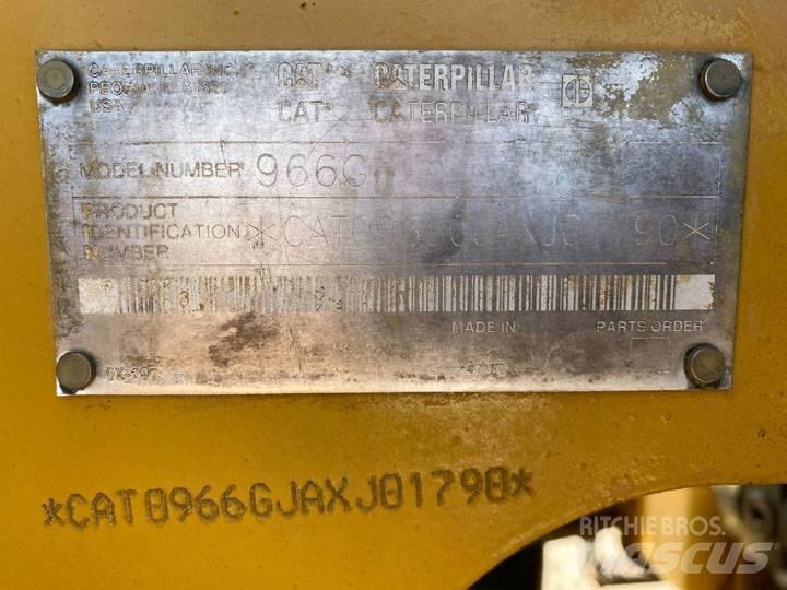 CAT 966 G II Naudoti ratiniai krautuvai
