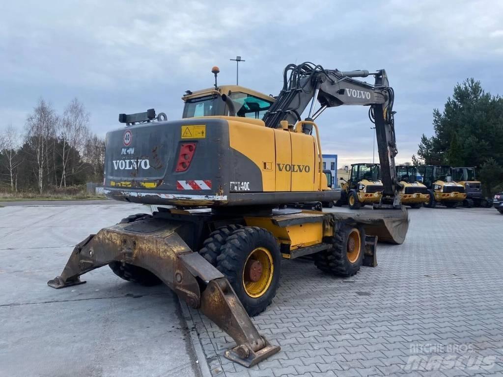Volvo EW 140 C Ratiniai ekskavatoriai