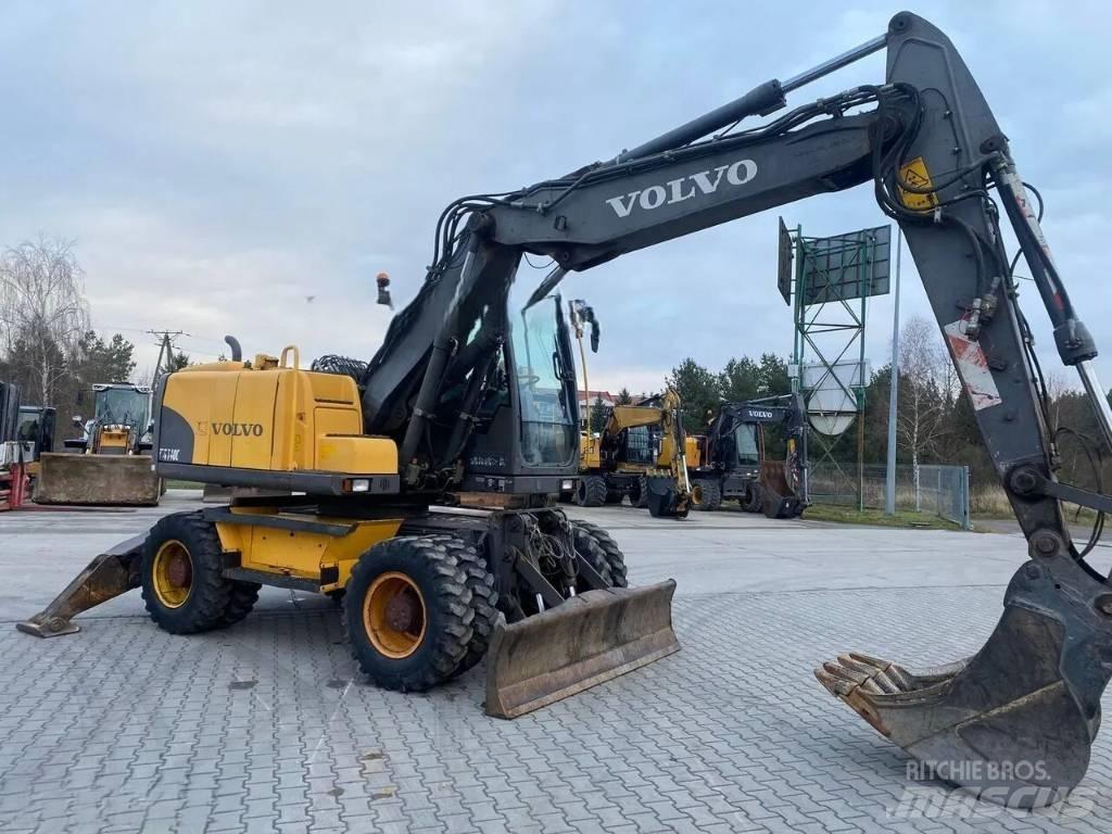 Volvo EW 140 C Ratiniai ekskavatoriai
