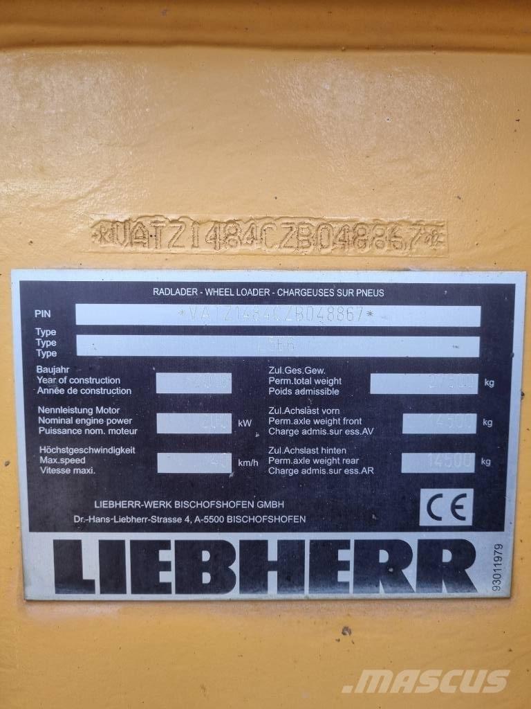 Liebherr 566 xpower Naudoti ratiniai krautuvai