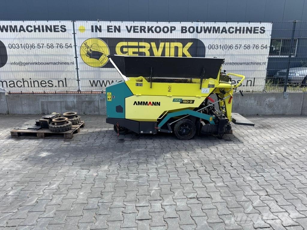 Ammann AFW 150-2 Maža asfalto klojimo technika