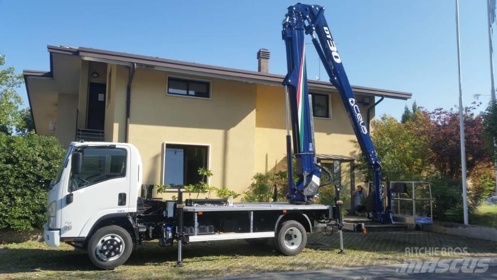 Cela DT 30 Ant vilkikų montuojamos kėlimo platformos