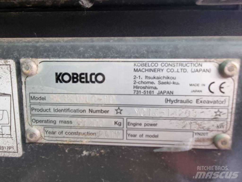 Kobelco SK350NLC Vikšriniai ekskavatoriai