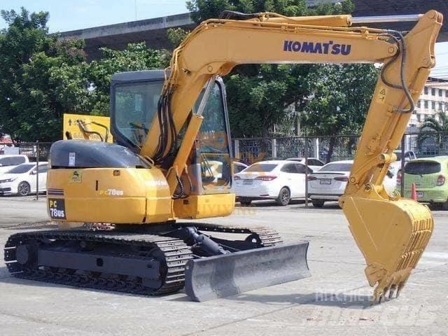 Komatsu PC 78 US Vidutinės galios ekskavatoriai 7-12 t