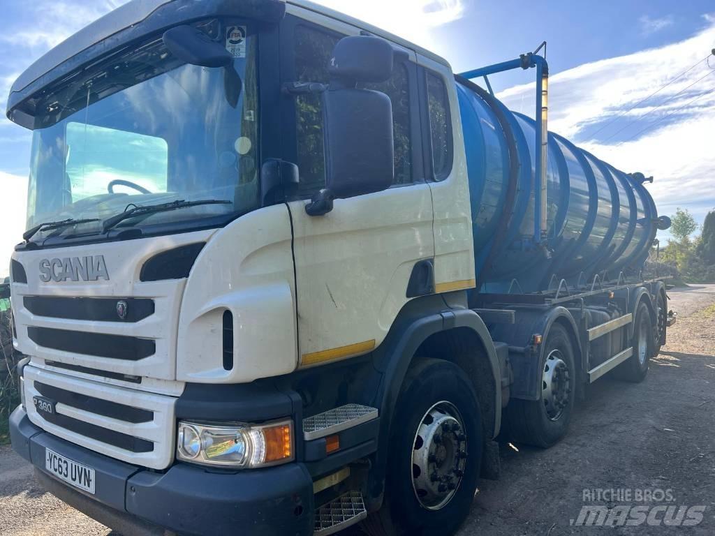 Scania P 360 Automobilinės cisternos