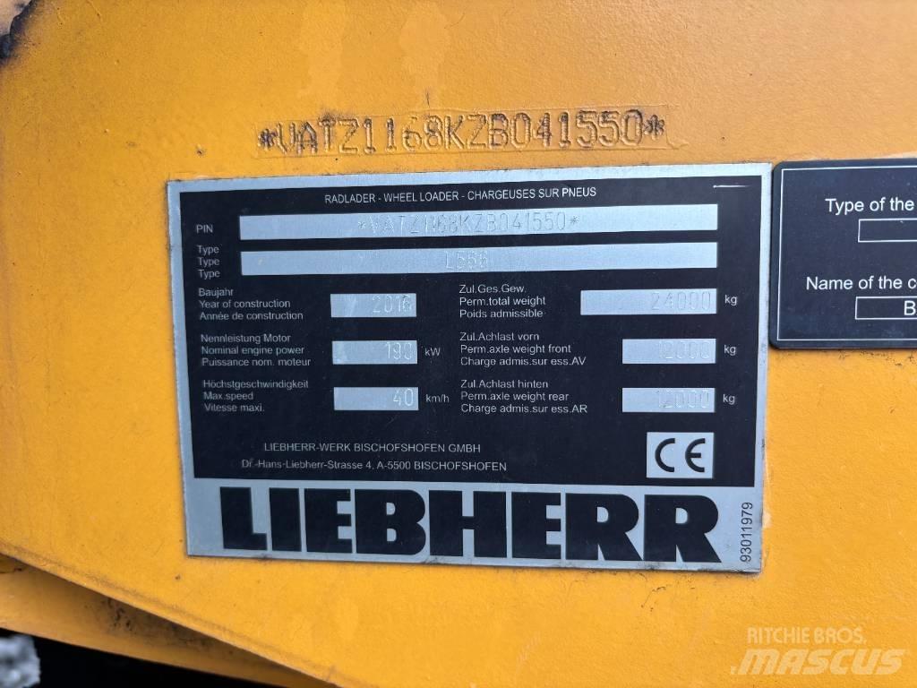 Liebherr L 566 Naudoti ratiniai krautuvai