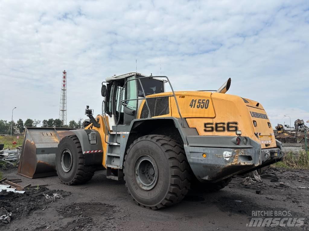 Liebherr L 566 Naudoti ratiniai krautuvai
